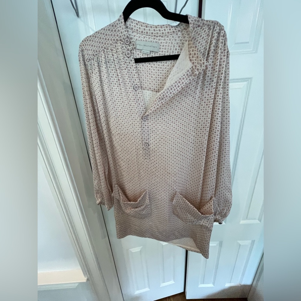 silk stella mccartney dress